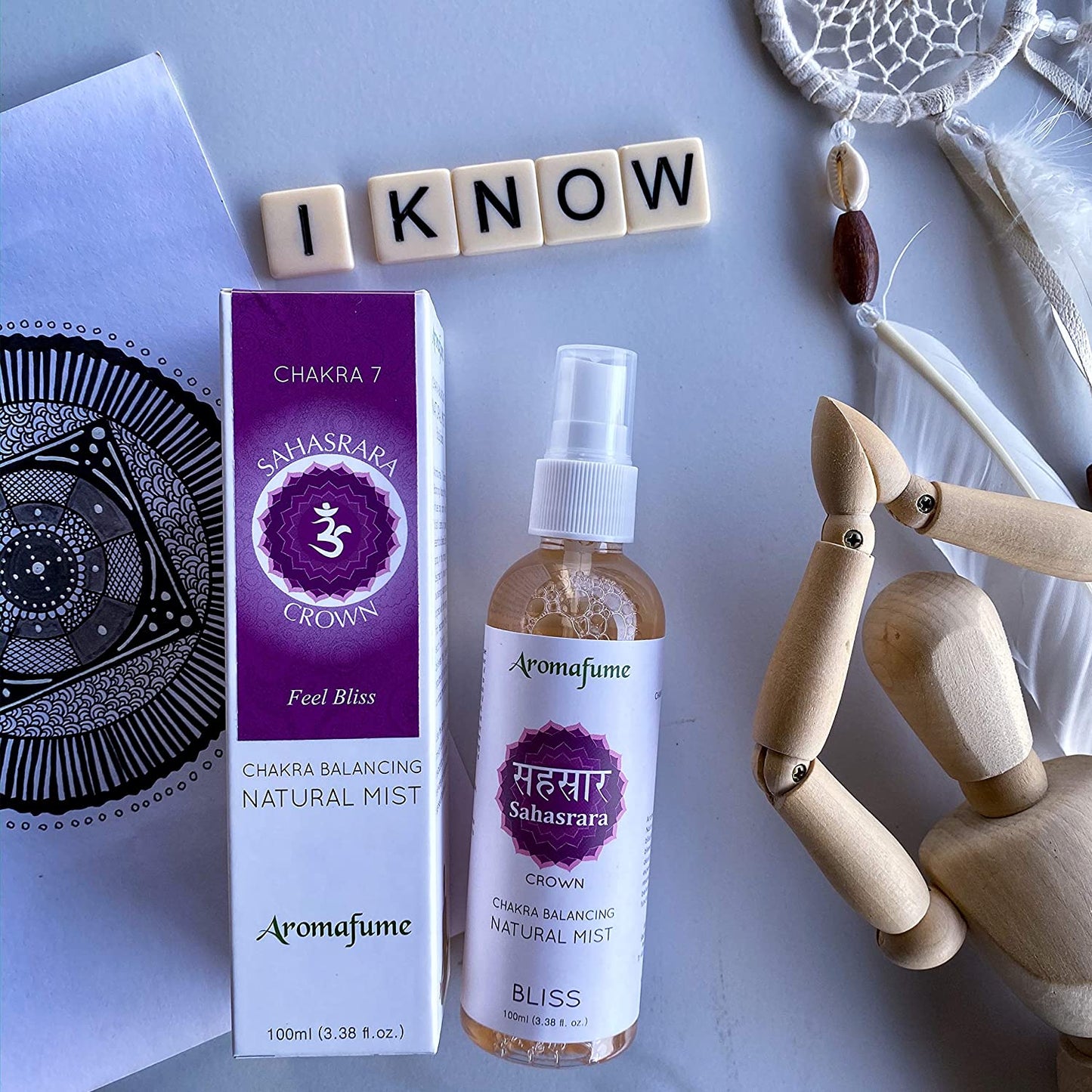 CROWN CHAKRA NATURAL MIST SPRAY - FEEL BLISS