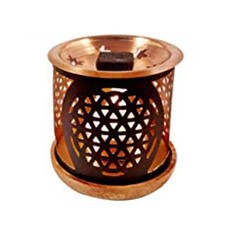 FLOWER OF LIFE BRICK BURNER