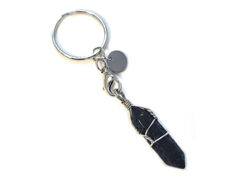 LAVA STONE KEYCHAIN - GROUNDING