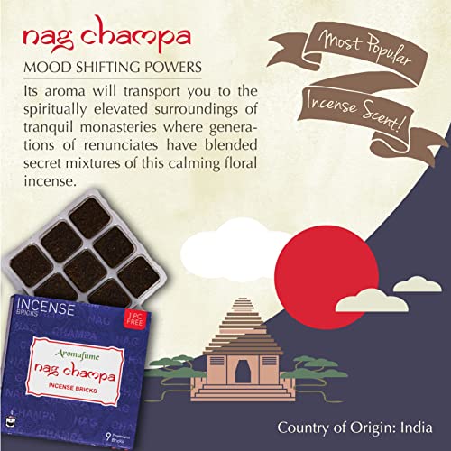 NAG CHAMPA INCENSE BRICKS