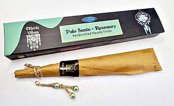 ULLAS PALO SANTO & ROSEMARY INCENSE STICKS - PROTECTION