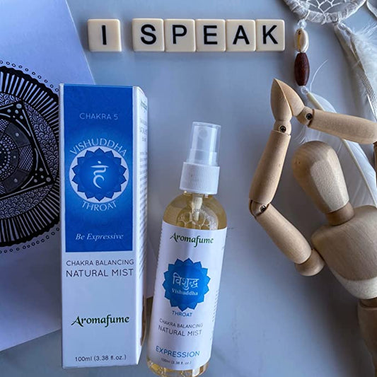 THROAT CHAKRA NATURAL MIST SPRAY - BE EXPRESSIVE
