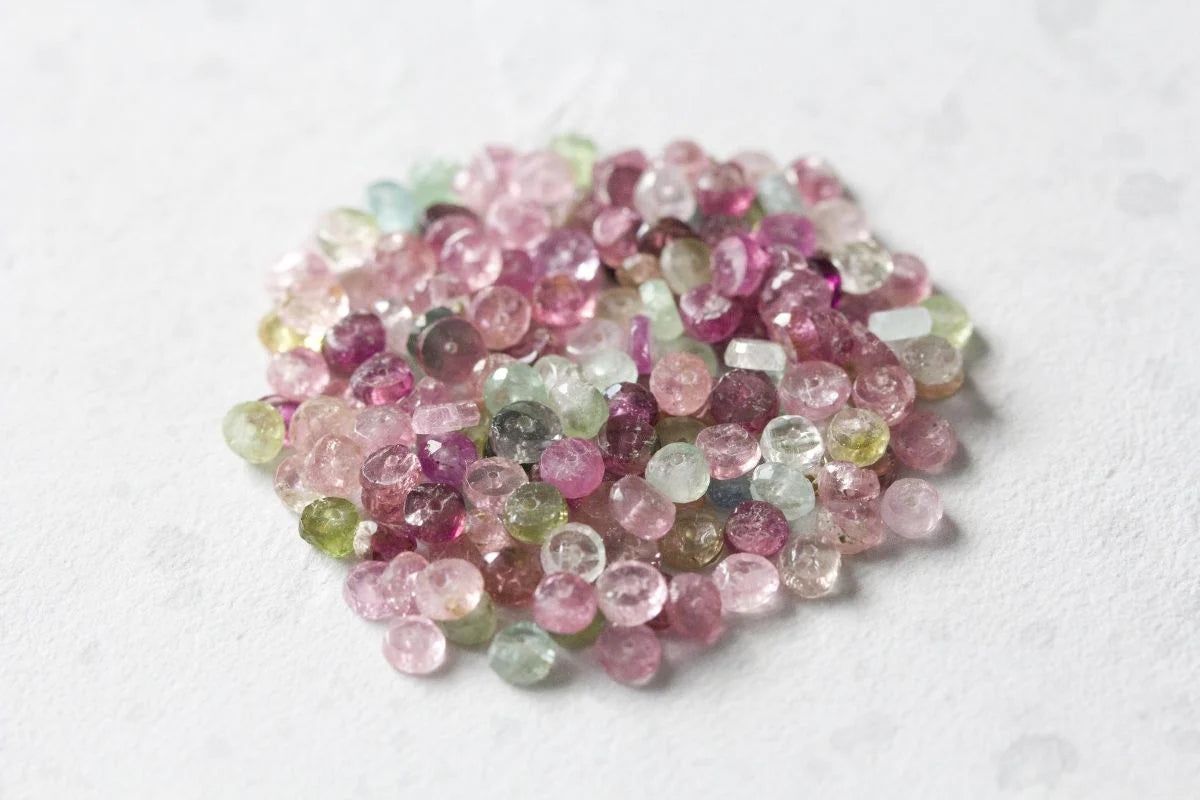 TOURMALINE RAINBOW JAR PENDANT - PROSPERITY