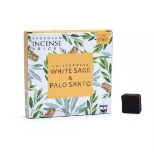 WHITE SAGE & PALO SANTO BRICKS - CLEANSING & PROTECTION
