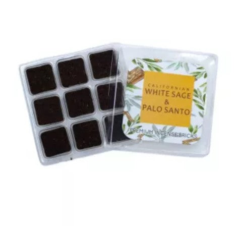 WHITE SAGE & PALO SANTO BRICKS - CLEANSING & PROTECTION