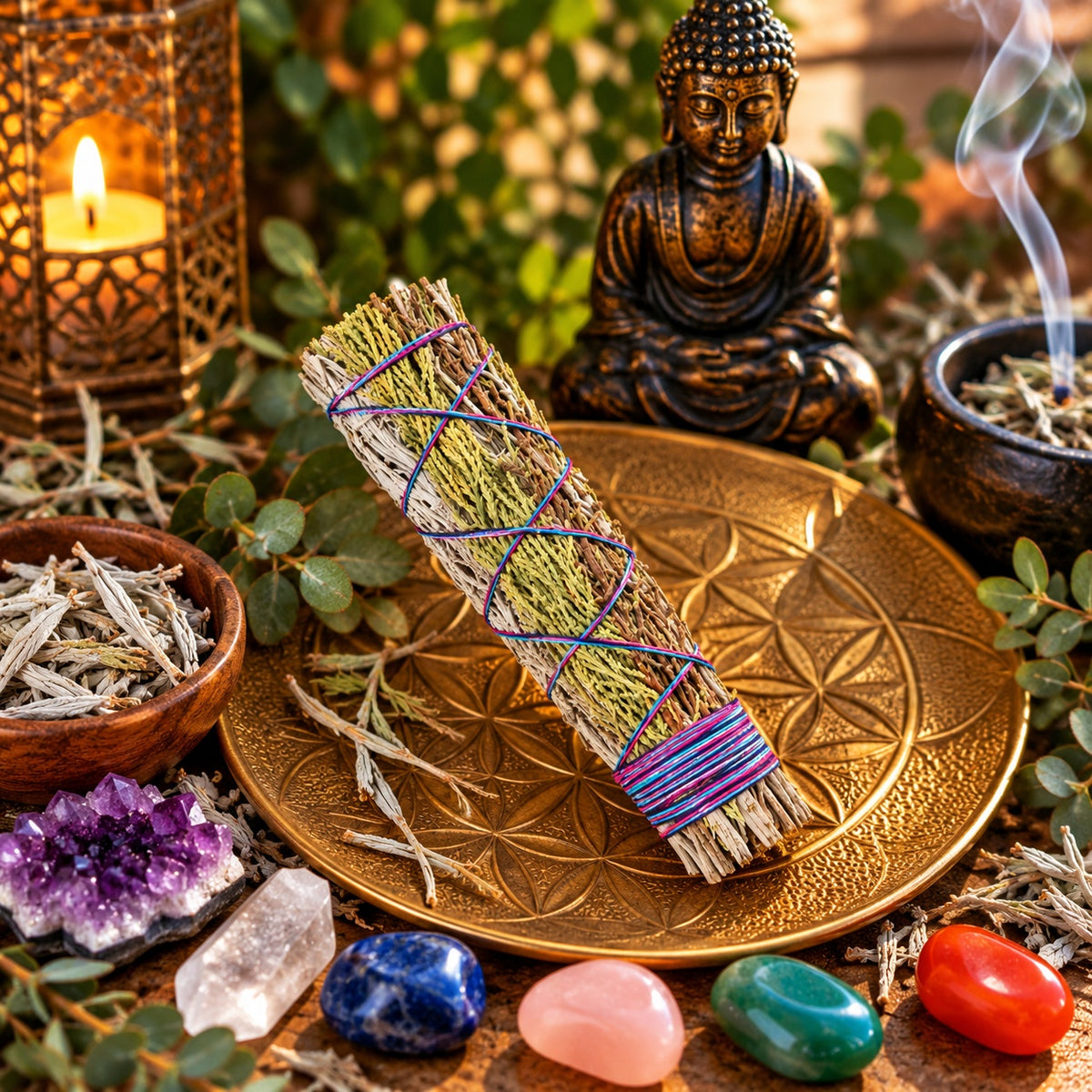 HARMONY SMUDGE WAND 12 cm