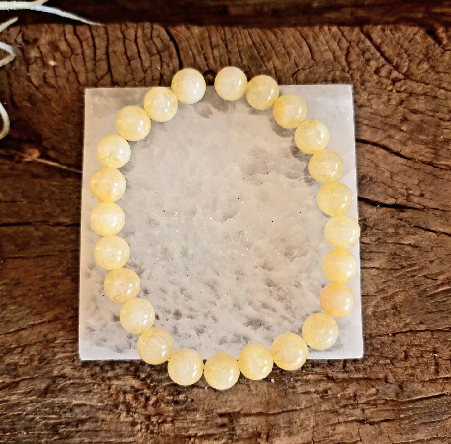 CITRINE ENERGY BRACELET 8mm - WEALTH & PROSPERITY