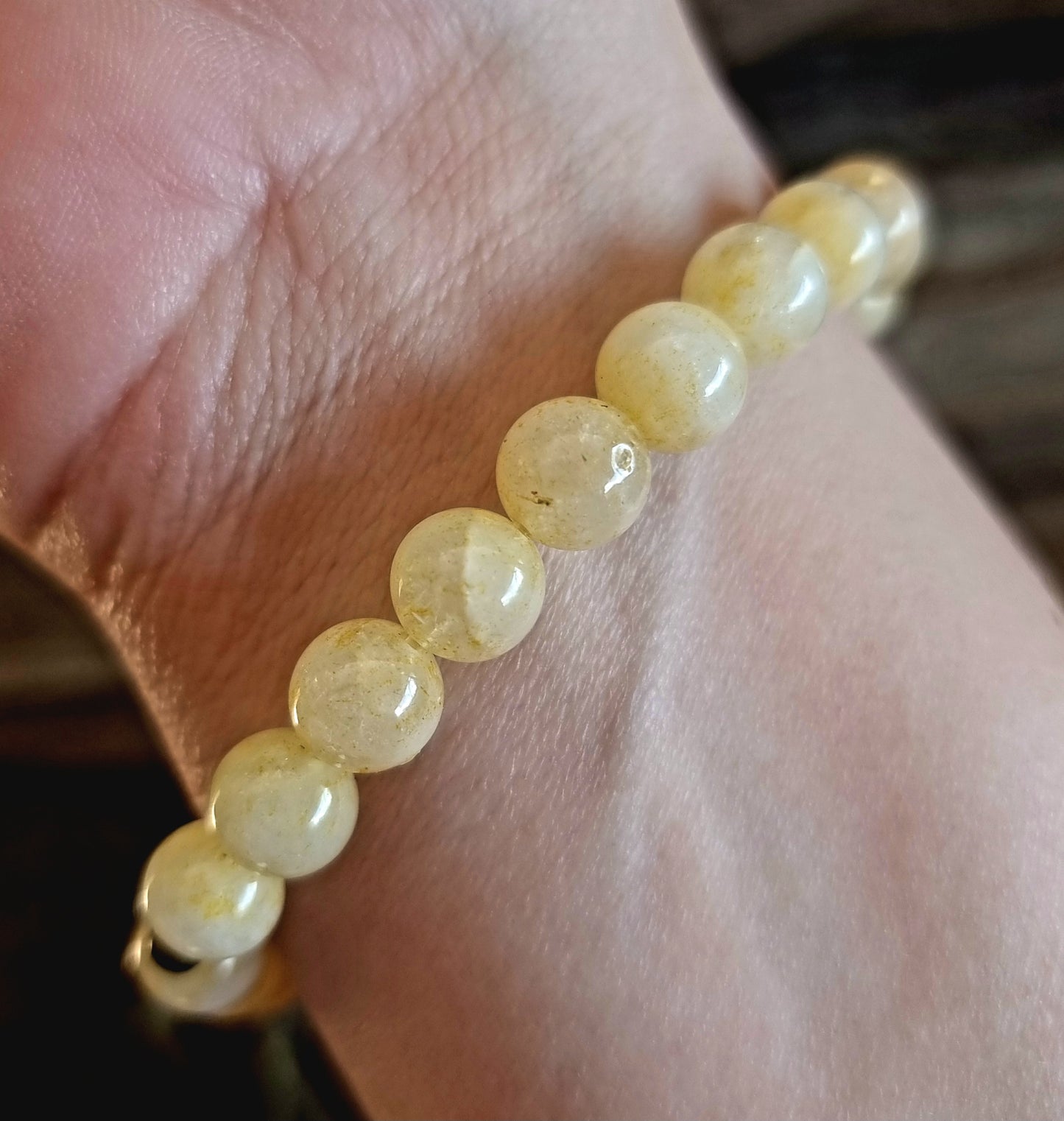 CITRINE ENERGY BRACELET 8mm - WEALTH & PROSPERITY