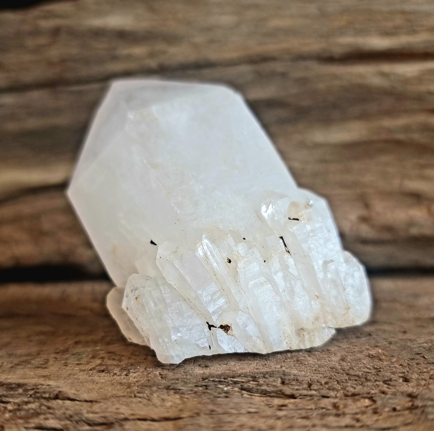 ROUGH QUARTZ CRYSTAL POINT B - MASTER HEALER