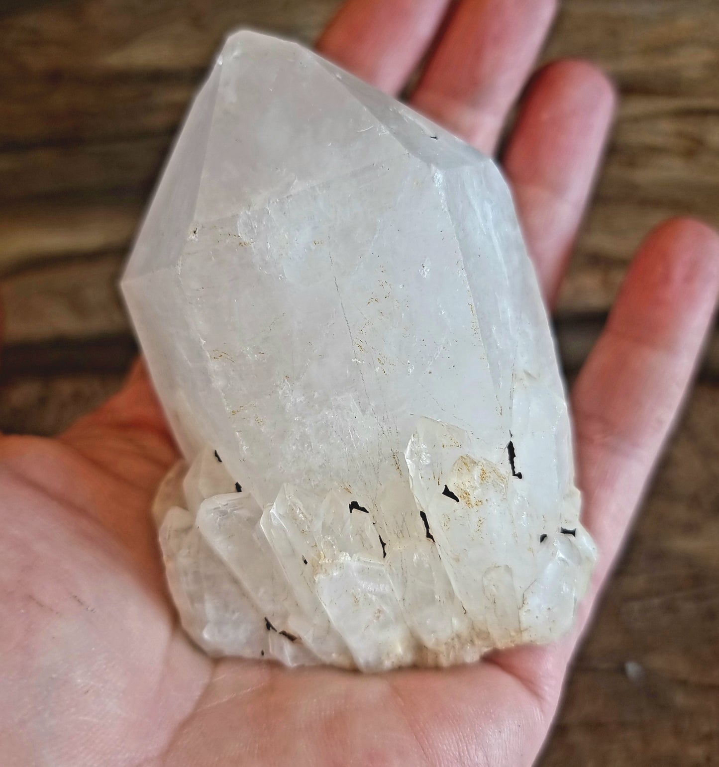 ROUGH QUARTZ CRYSTAL POINT B - MASTER HEALER