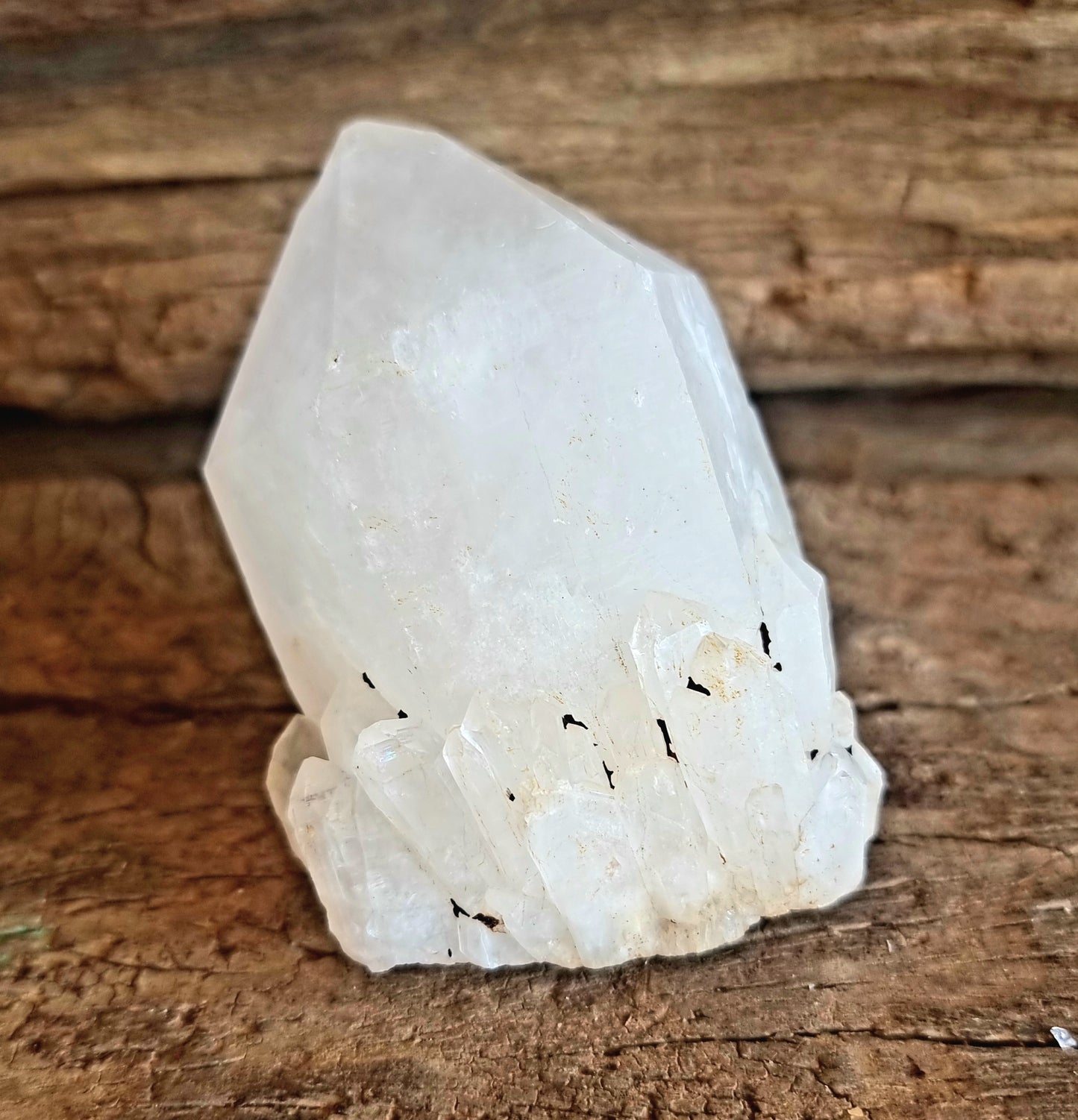 ROUGH QUARTZ CRYSTAL POINT B - MASTER HEALER