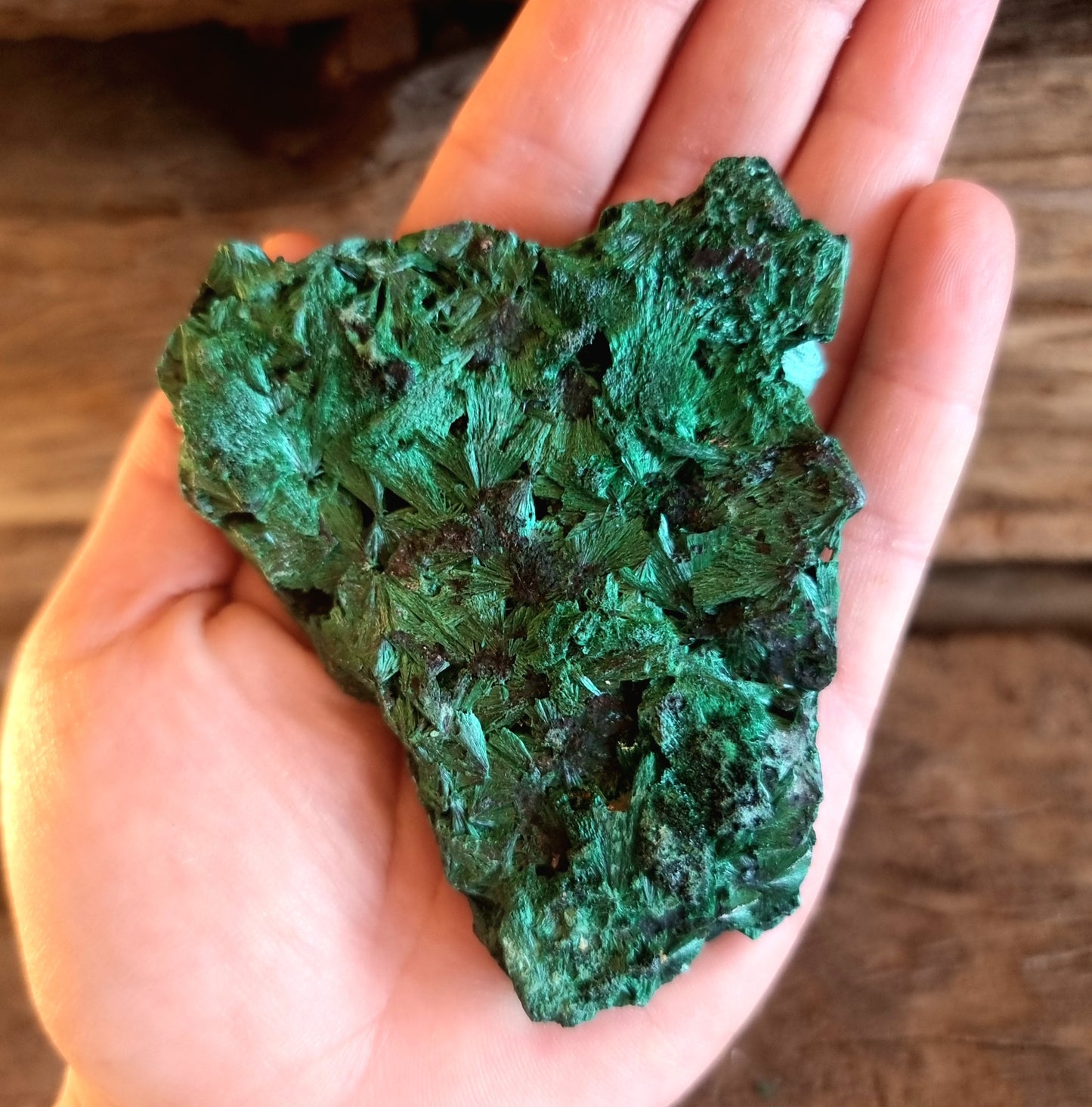 SILKY MALACHITE SPECIMEN B