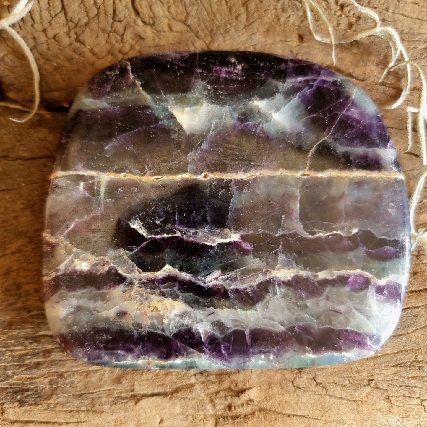 POLISHED FLUORITE FREE FORMS - CLARITY