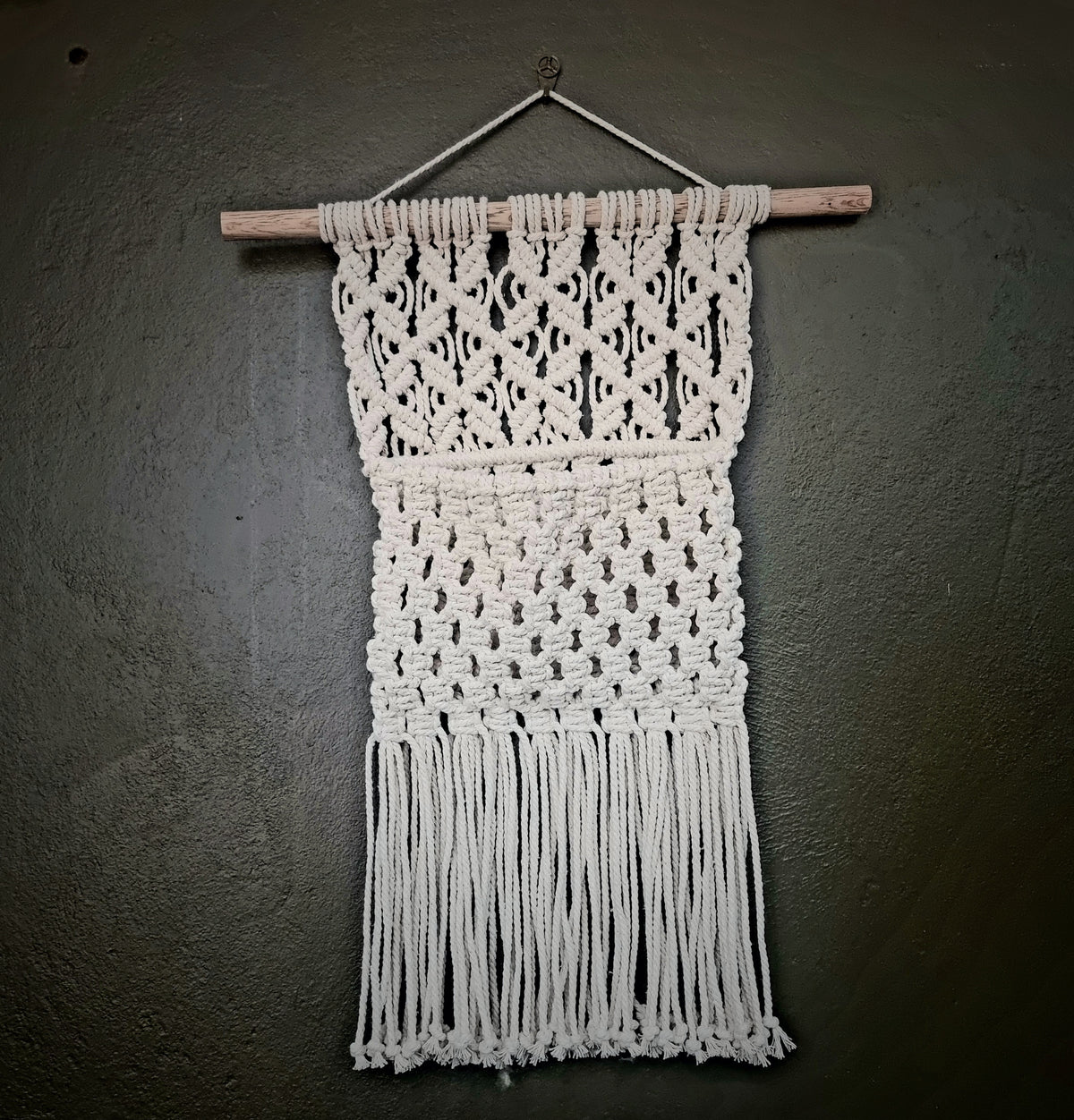 Macrame Wall Hanging With Pocket - Wildlings Crystals South Africa