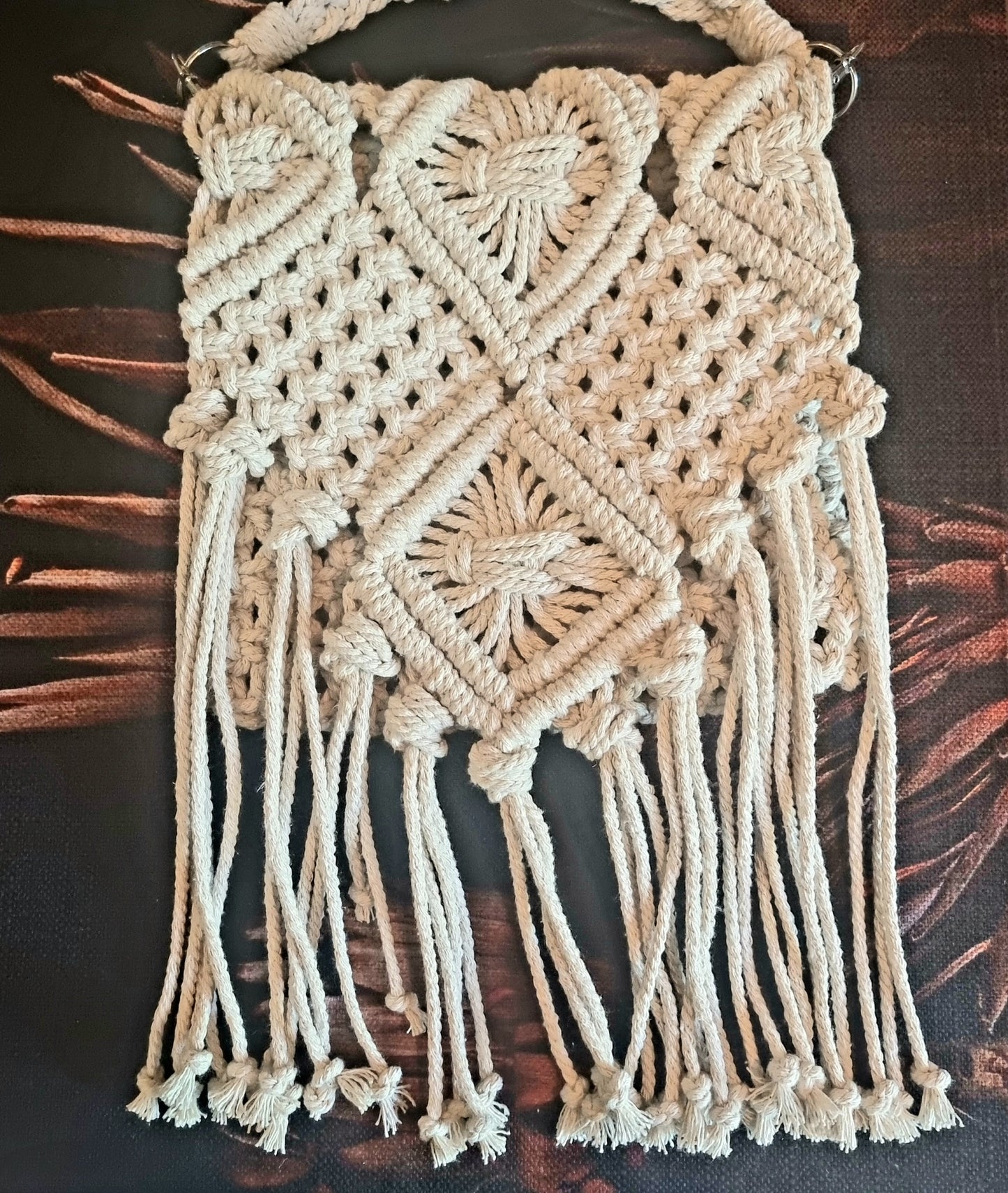 MACRAME SLING HANDBAG