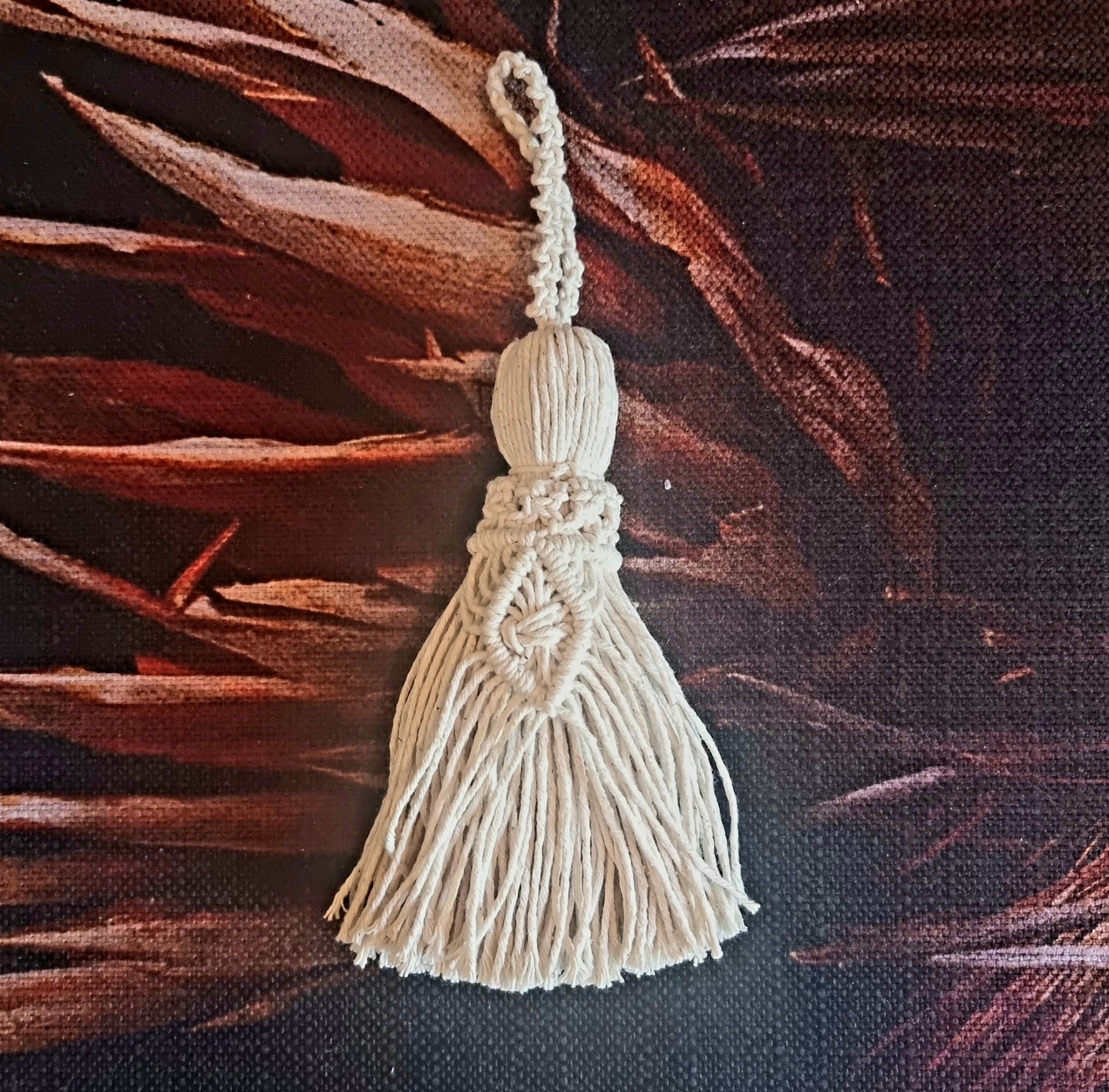 MACRAME HANDCRAFTED TASSEL