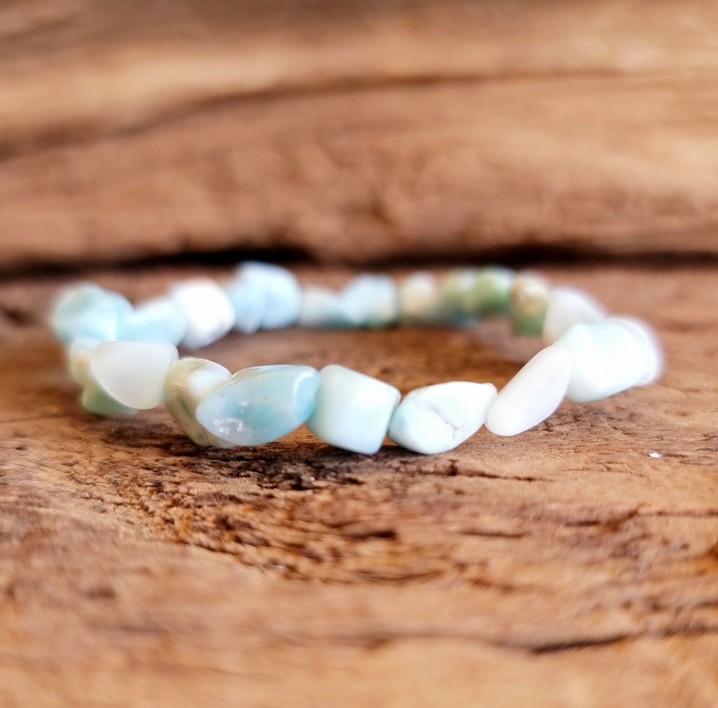 LARIMAR NUGGET BRACELET - CALMING