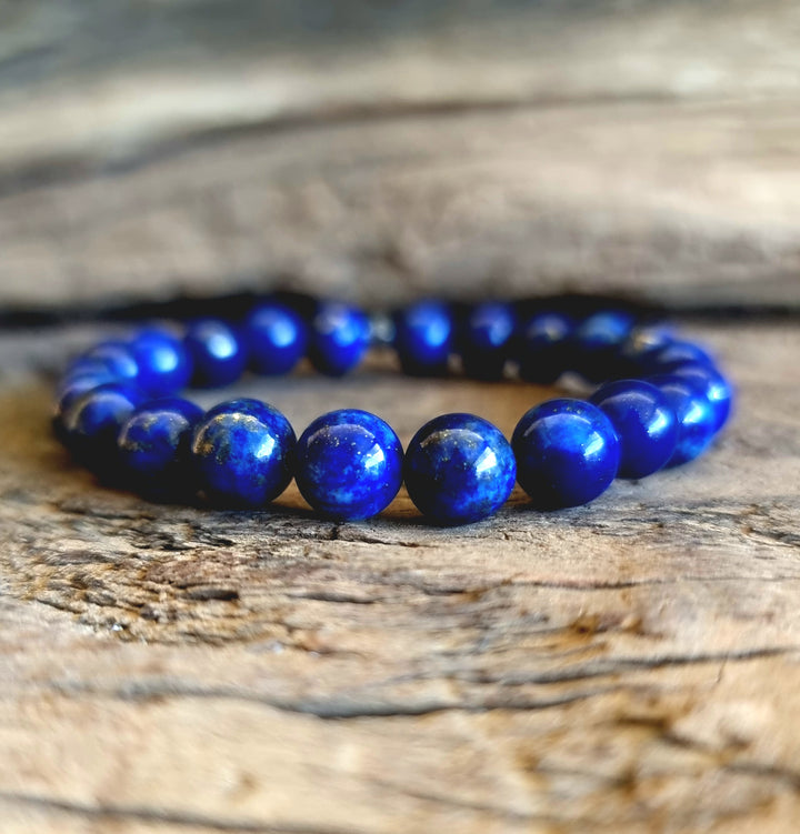 Lapis Lazuli Energy Bracelet 8 mm - Wildlings Crystals South Africa