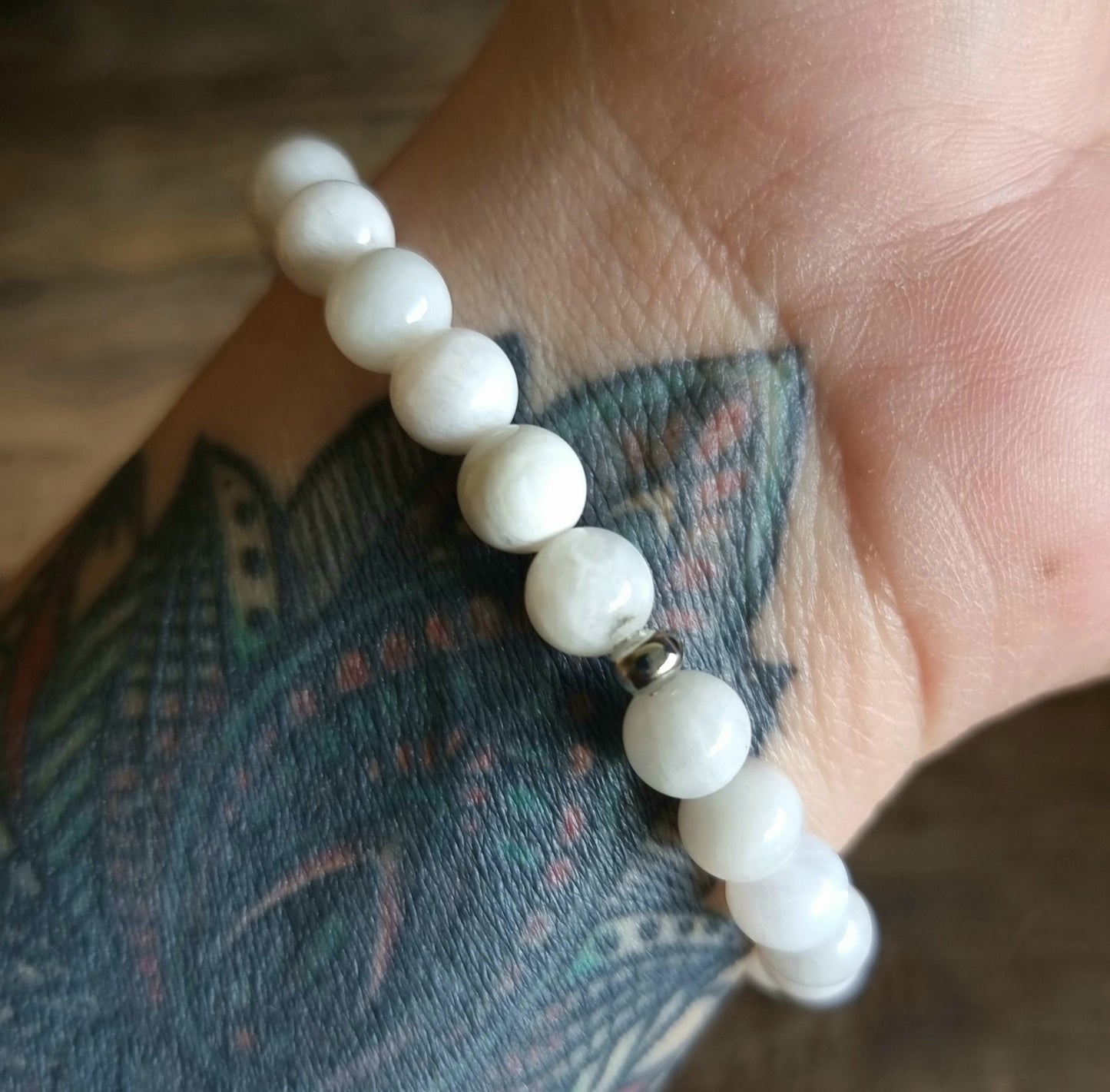 MOONSTONE SEVEN CHAKRA BALANCING BRACELET