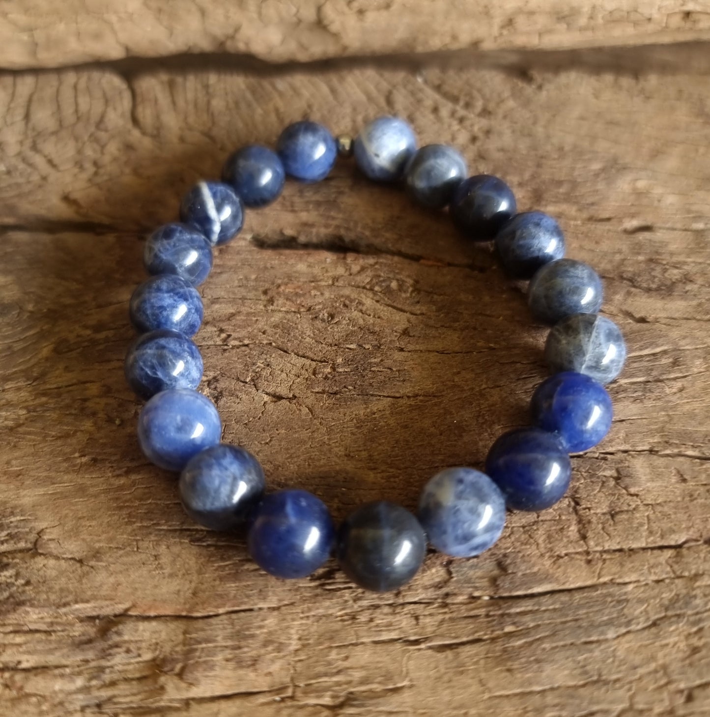 SODALITE BRACELET 10mm - EMOTIONAL WELLBEING