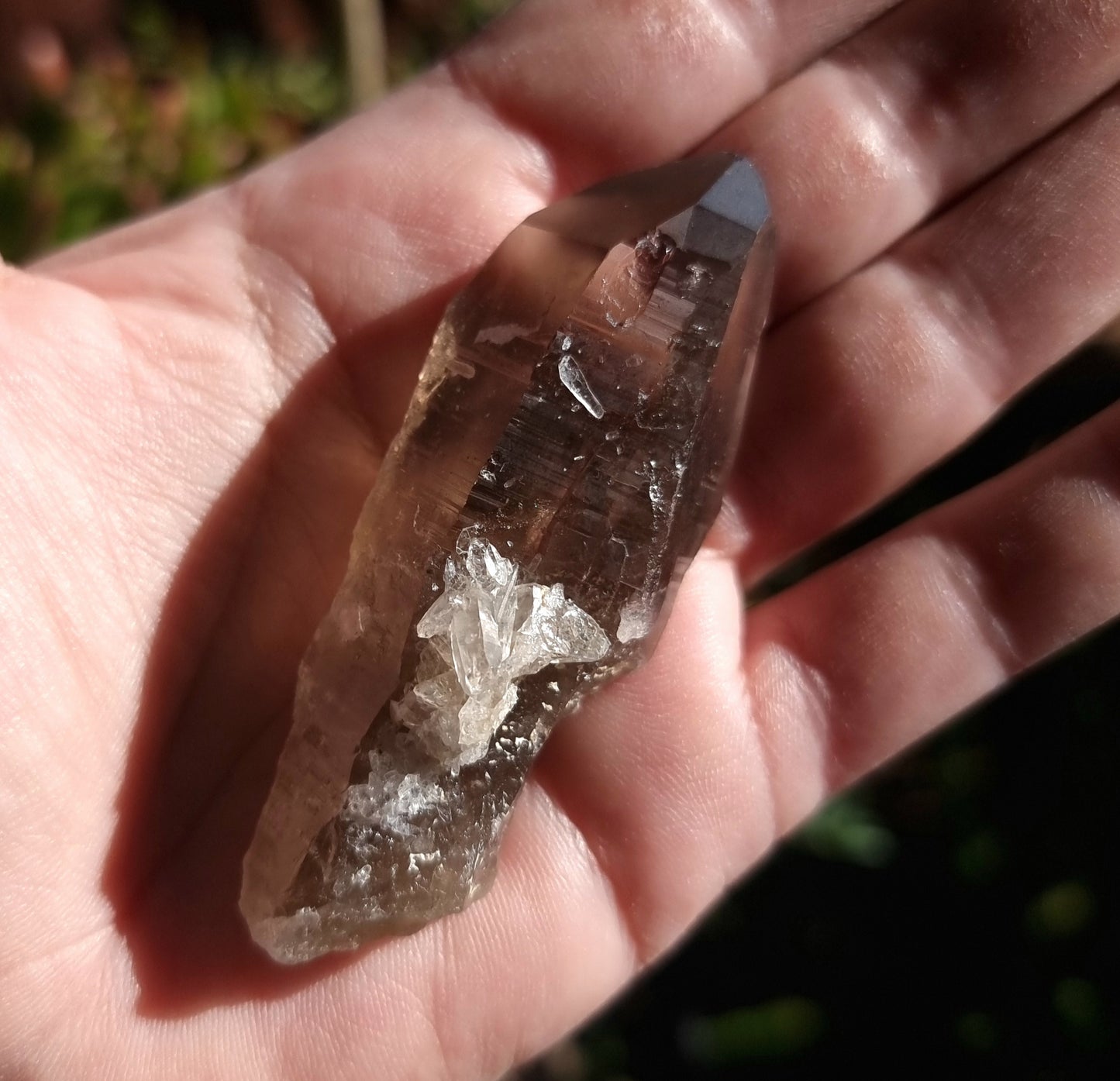 SMOKY QUARTZ ZOMBA POINTS 5-10cm - GROUNDING