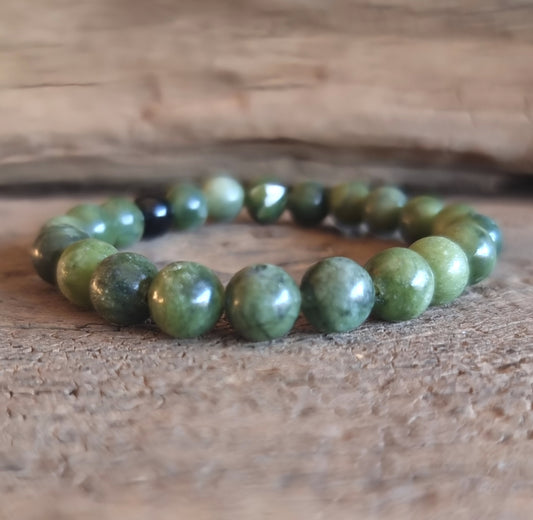 PERIDOT ENERGY BRACELET 8mm - ABUNDANCE & LOVE