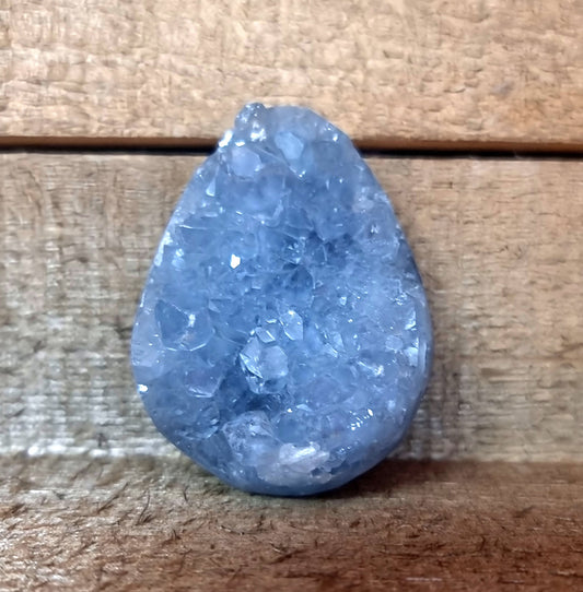 BLUE CELESTITE EGG CLUSTER 224g - CLAIRVOYANCE