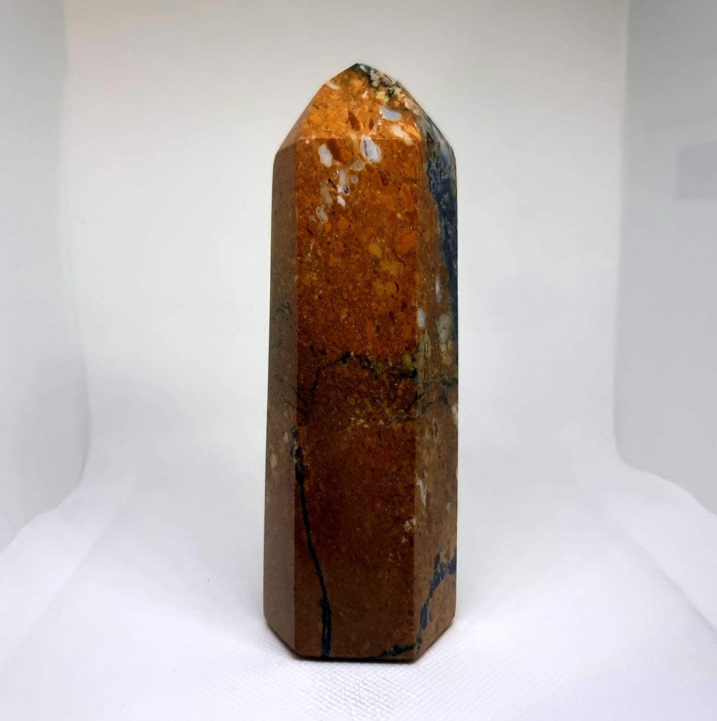 OCEAN JASPER POLISHED TOWER 406g