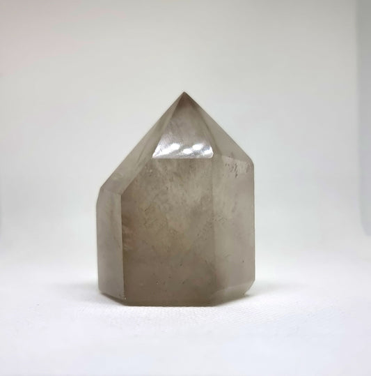 SMOKY PHANTOM QUARTZ TOWER POINT 220g - GROUNDING & PROTECTION