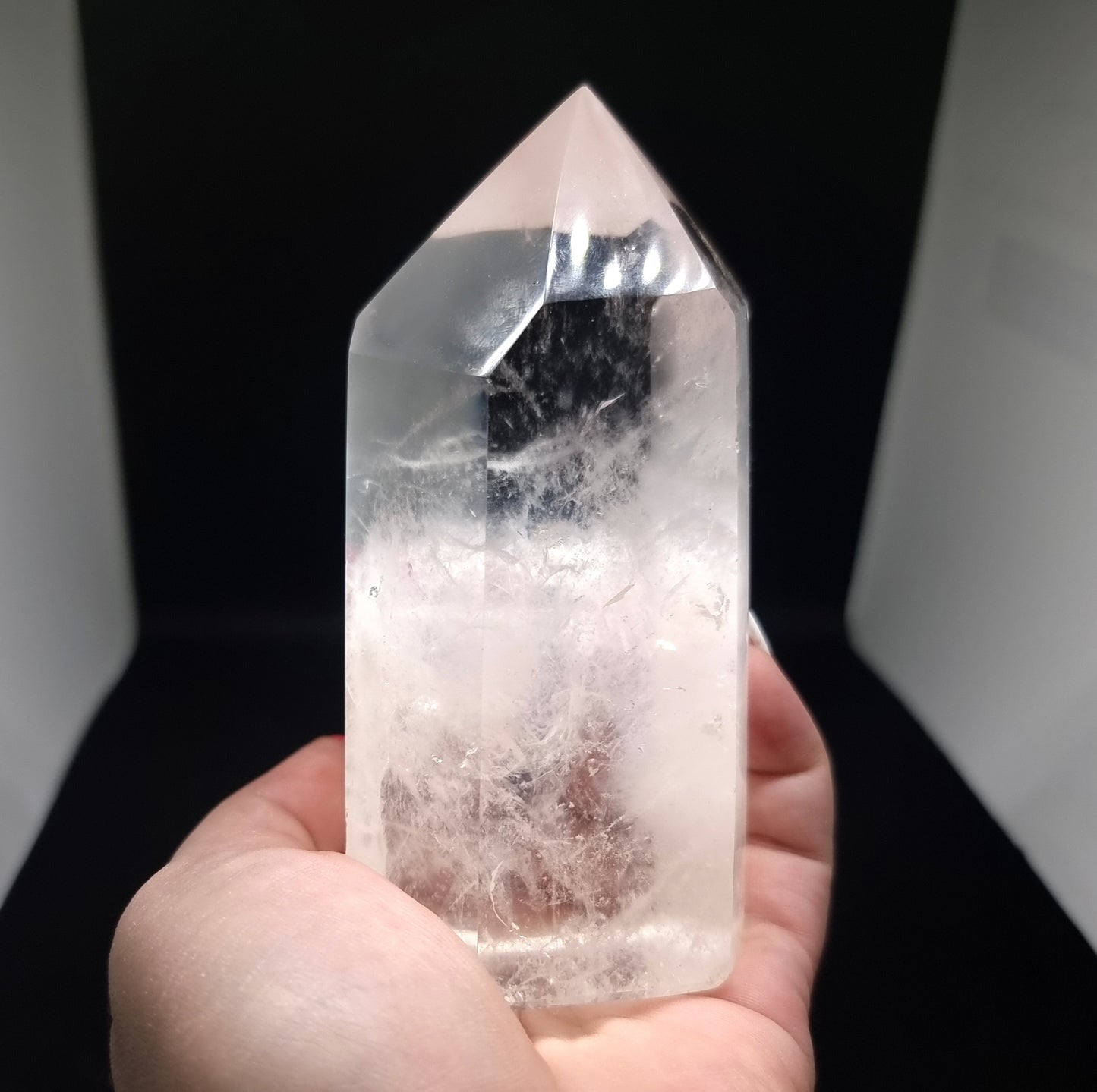 CLEAR QUARTZ TOWER 477g - ENERGY GENERATOR