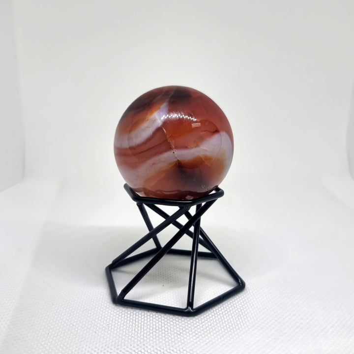Carnelian Polished Sphere (A) 5 cm - Wildlings Crystals South Africa