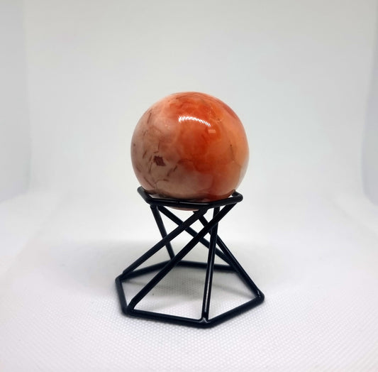 CARNELIAN POLISHED SPHERE (B) 4 cm - CREATIVITY