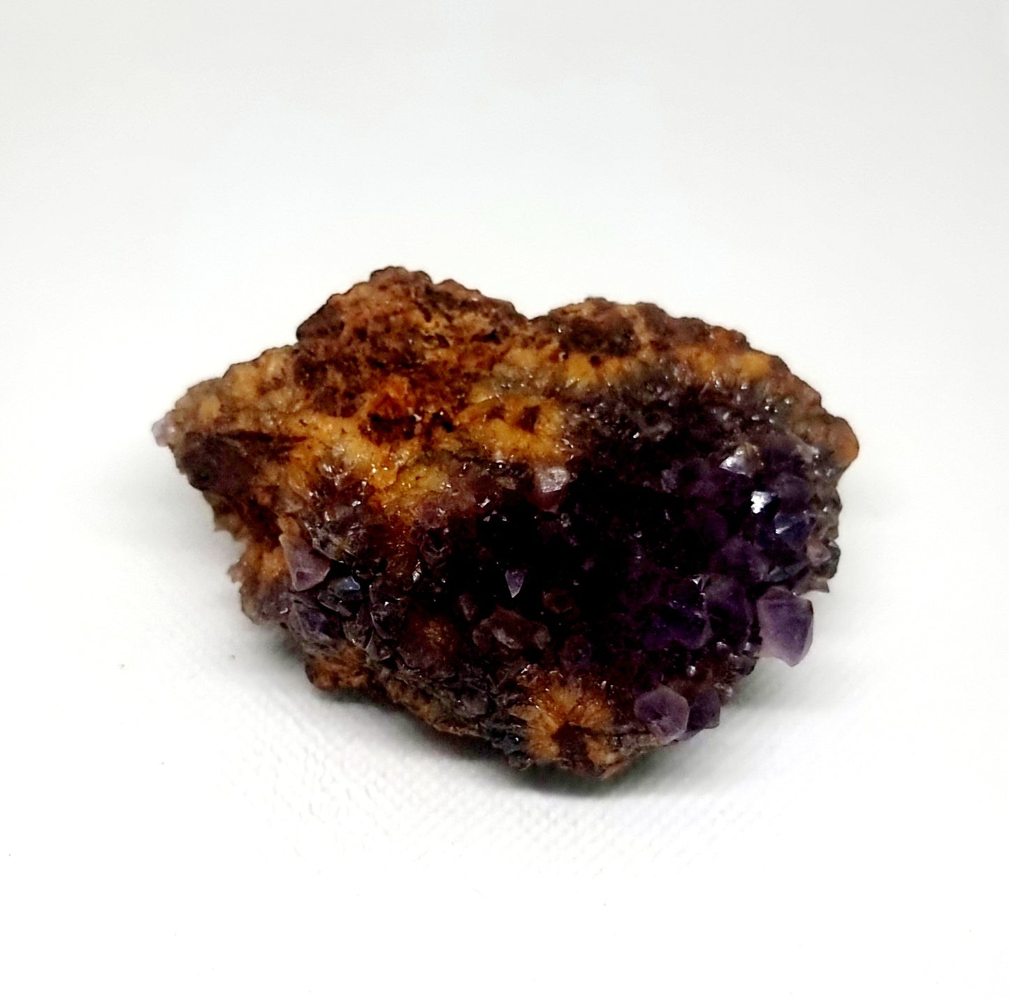 NATURAL DARK AMETHYST CLUSTER FROM KWAGGAFONTEIN