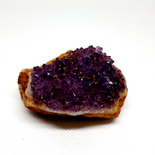 NATURAL DARK AMETHYST CLUSTER FROM KWAGGAFONTEIN 110g