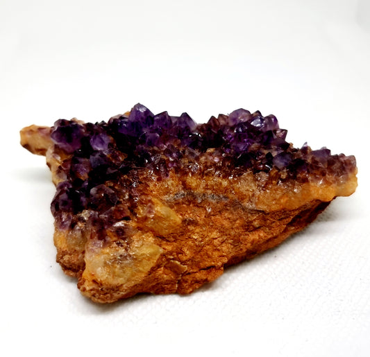 NATURAL DARK AMETHYST CLUSTER FROM KWAGGAFONTEIN 115g