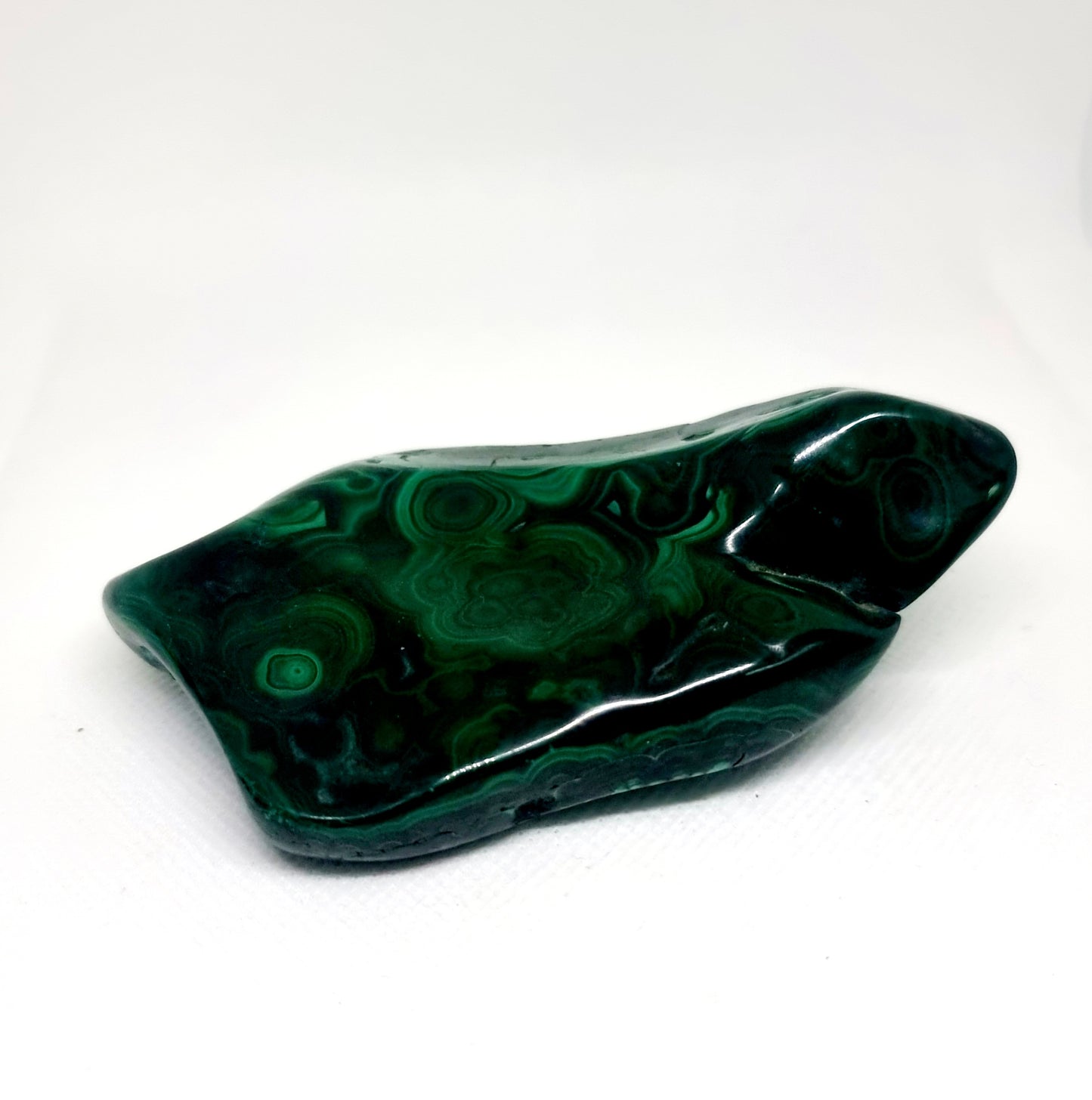 POLISHED MALACHITE FREE FORM 280g - HEART HEALER