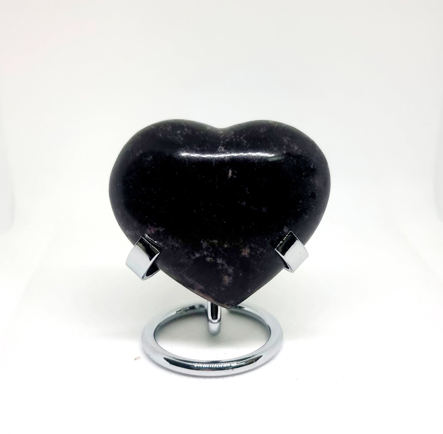 RHODONITE POLISHED HEART 7 x 6 cm - LOVE