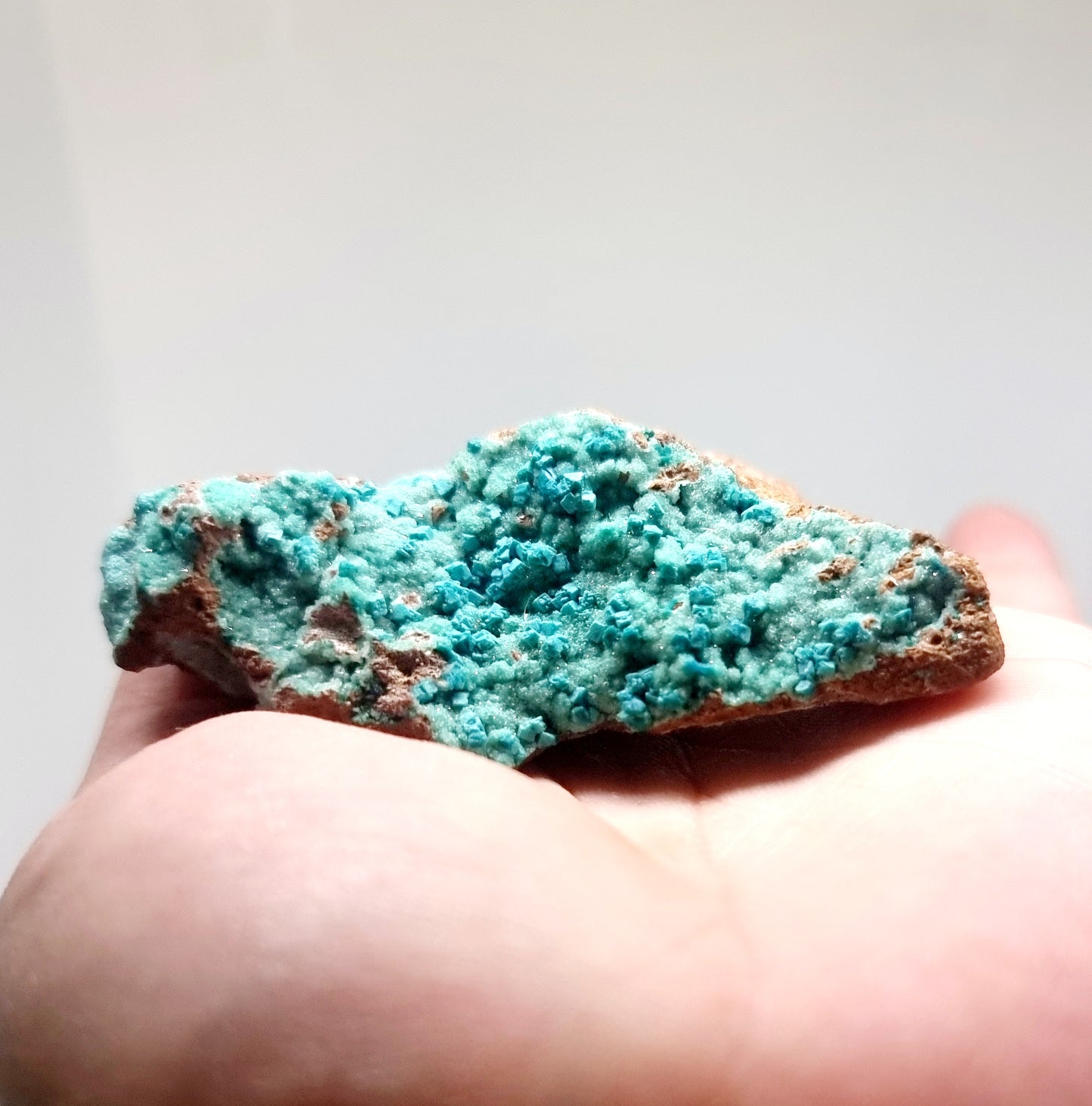 NATURAL DRUZY CHRYSOCOLLA SPECIMEN 69 g - PERSONAL POWER