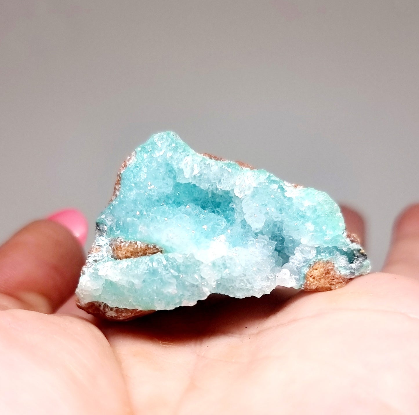 NATURAL DRUZY CHRYSOCOLLA SPECIMEN 43 g - PERSONAL POWER