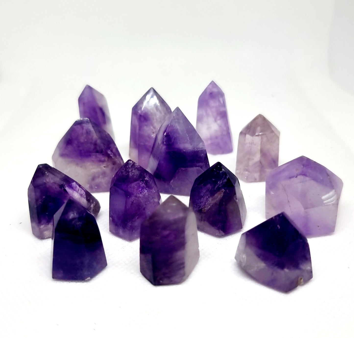 POLISHED AMETHYST TOWER POINTS SML - PSYCHIC ABILITIES