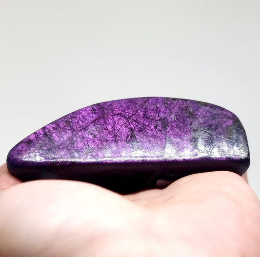 POLISHED PURPERITE FREEFORM 265 g - PSYCHIC PROTECTION / ASCENSION