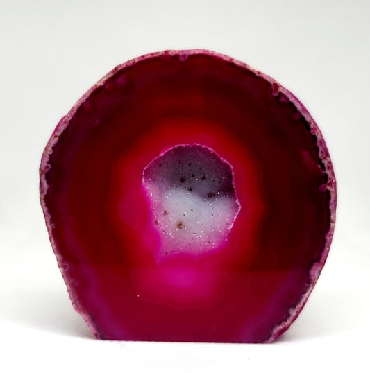 PINK AGATE GEODE 259 g - PASSION