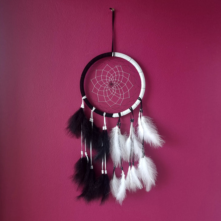 Yin & Yang Dreamcatcher - Wildlings Crystals South Africa