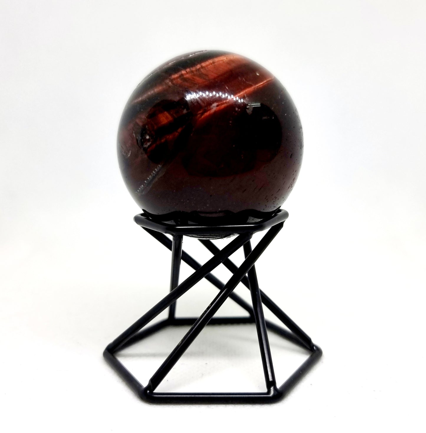 RED TIGER EYE SPHERE 4 cm - PROTECTION