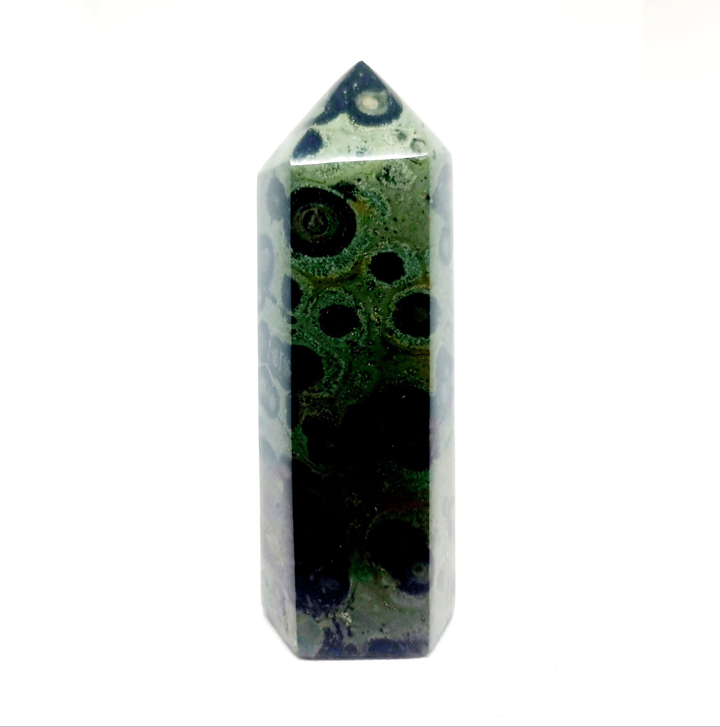 POLISHED KAMBABA JASPER TOWER 657 g - PEACE & TRANQUILITY