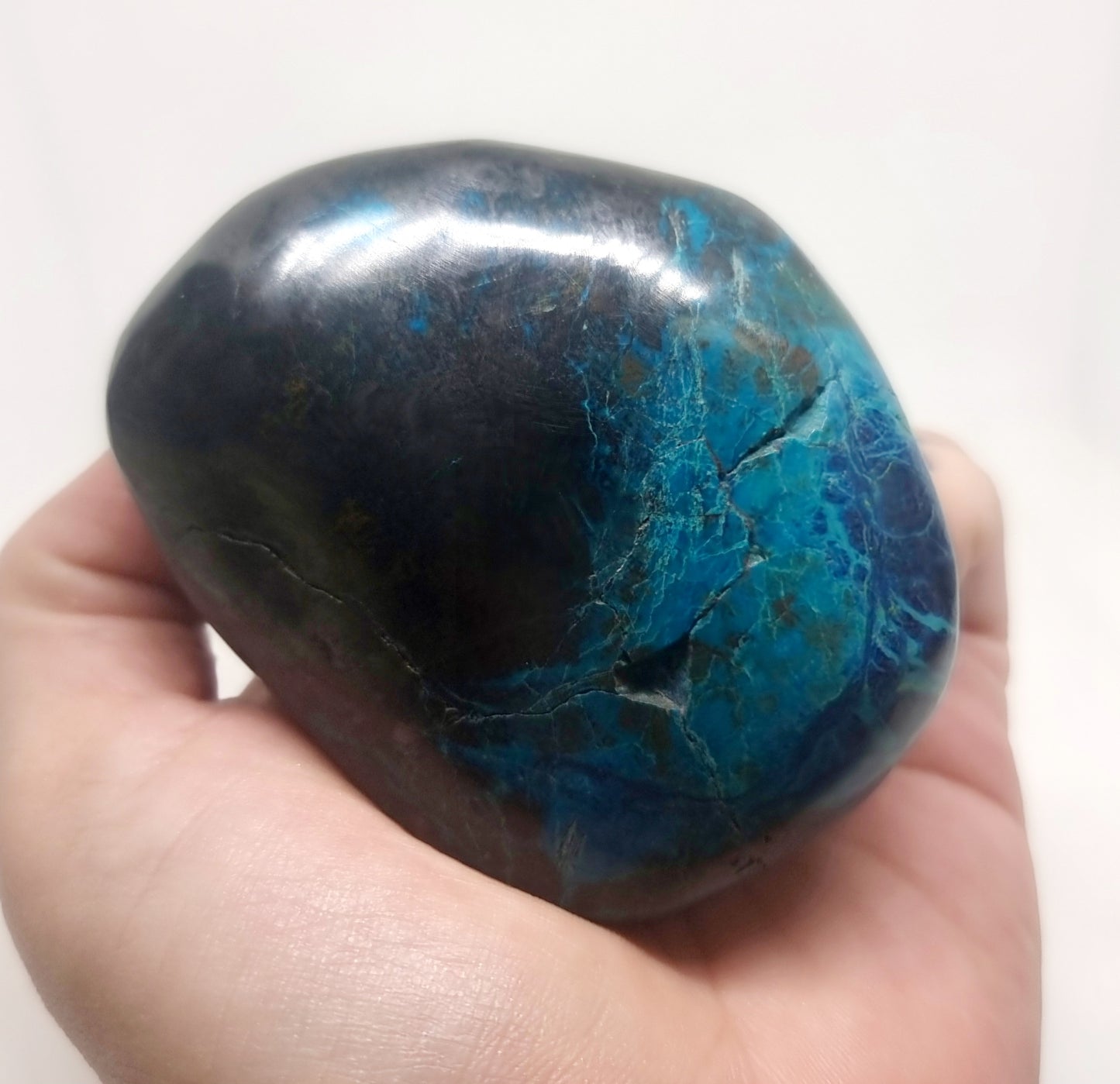 POLISHED SHATTUCKITE FREE FORM 340g - CHANNELING & ASTRAL TRAVEL