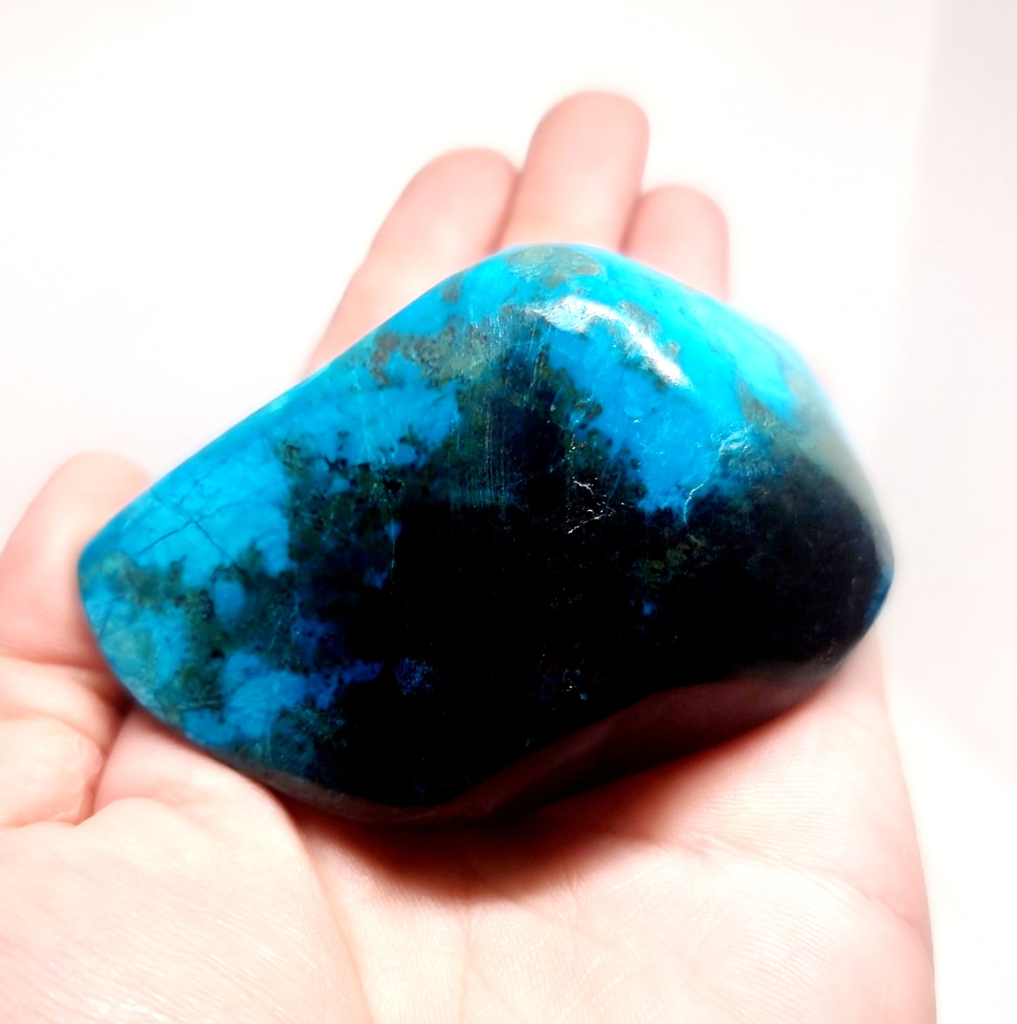 POLISHED SHATTUCKITE FREE FORM 174 g - CHANNELING & ASTRAL TRAVEL