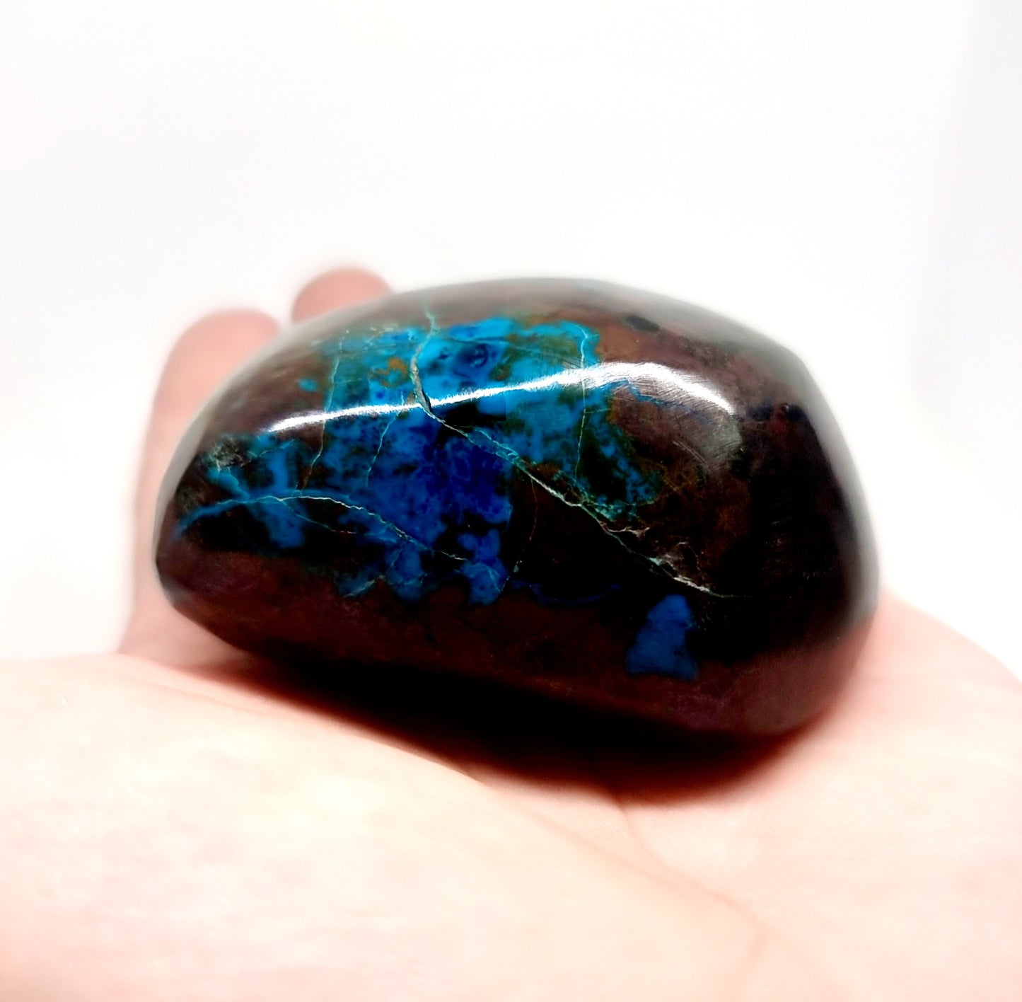 POLISHED SHATTUCKITE FREE FORM 172 g - CHANNELING & ASTRAL TRAVEL