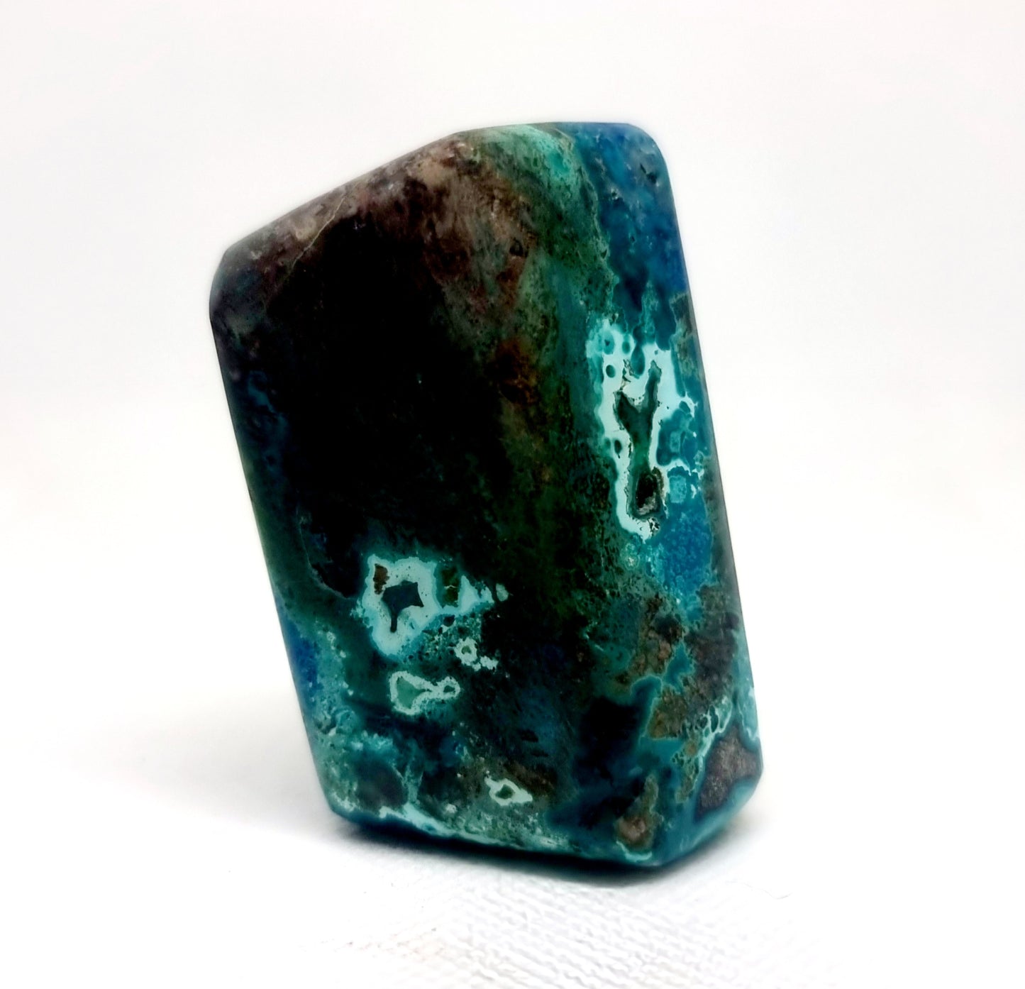 POLISHED SHATTUCKITE FREE FORM 126 g - CHANNELING & ASTRAL TRAVEL