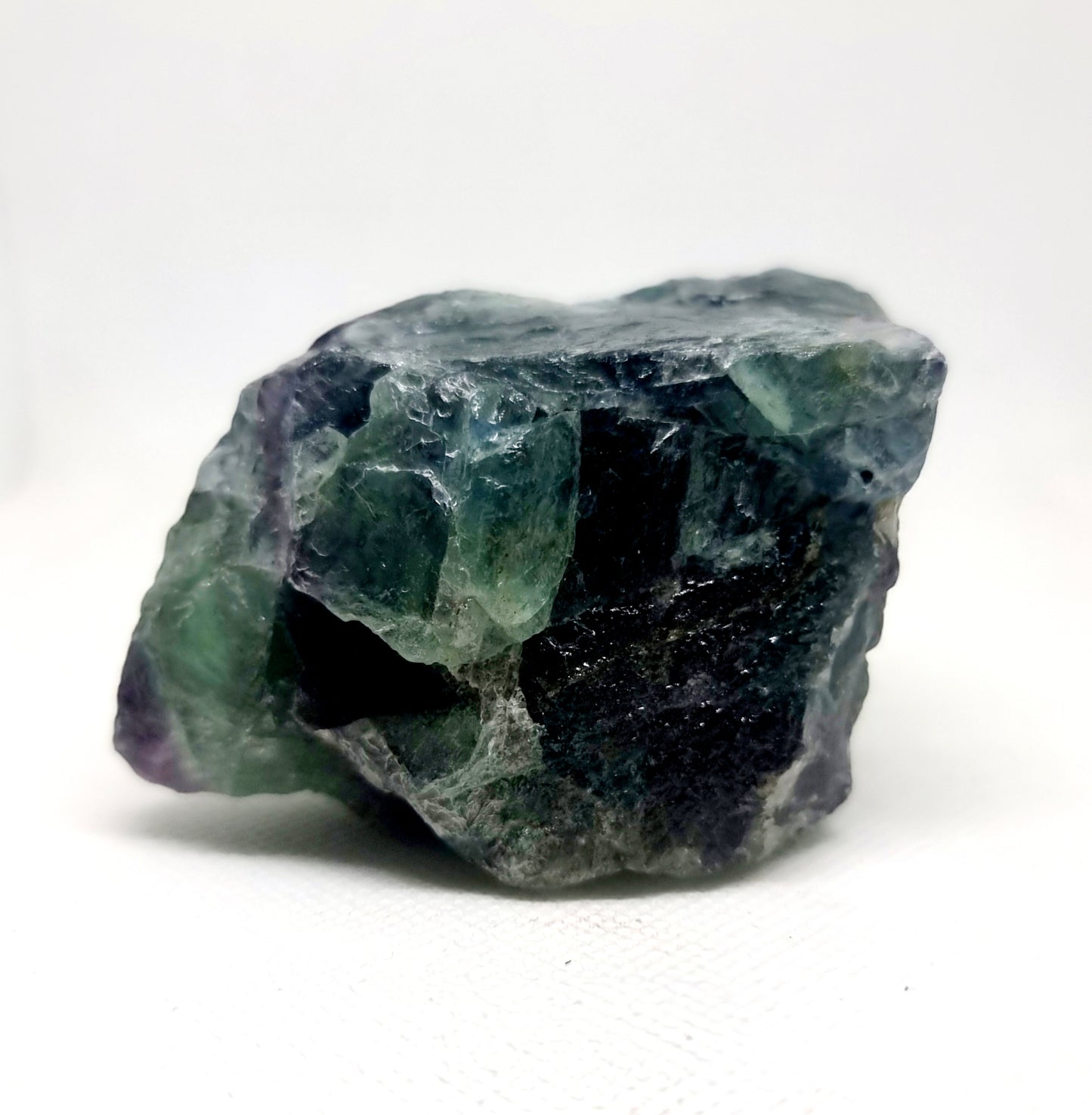 NATURAL ROUGH RAINBOW FLUORITE COBBED PIECES - CLARITY